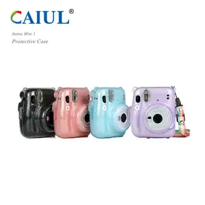 Caiul a conçu un étui de protection transparent anti-rayures pour appareil photo instantané pour Fujifilm Instax Mini 11
