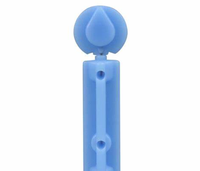 Aiguilles médicales jetables de lancette de sang de torsion 30G Instrument stérile de lancette de sang de torsion 28G
