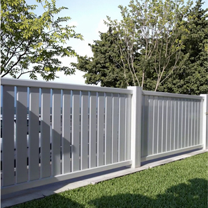 Clôture de jardin de luxe de style moderne personnalisée de qualité supérieure en aluminium écologique, design de villa, grille de clôture au design fantaisie, modélisation 3D - Product Image 2
