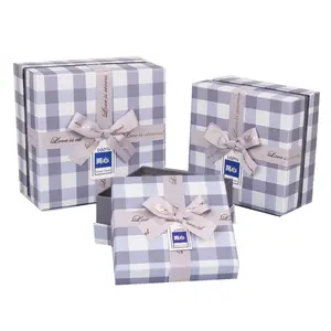 Cajas de embalaje de regalo con logotipo personalizado, caja de papel de regalo de compromiso de Perfume