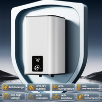 Calentador de Agua Eléctrico para Coche, RV y Uso en Exteriores - Capacidad de 80L/100L, Montaje en Pared, Clase Energética A
