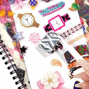 Regalos Creativos y Divertidos: Libro de Maquillaje con Pegatinas Removibles, Libro para Colorear con Pegatinas de Arte de Uñas para Niñas - Product Image 2