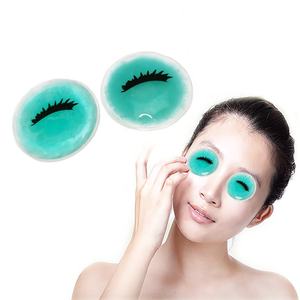 Patchs oculaires universels végétaliens rafraîchissants en gel pour hommes et femmes, avec sangle élastique, compresse chaude/froide, hydratants, pour soulager les cernes - Product Image 6