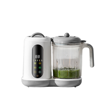 Mélangeur électrique automatique multifonctionnel en plastique pour la cuisson des compléments alimentaires pour bébés Outil de cuisine domestique pour l'exportation transfrontalière