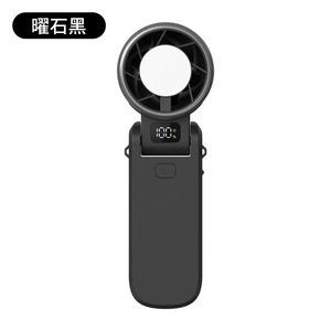 พัดลมไอซ์เซนส์แบบพกพา พับได้ ชาร์จผ่าน USB พร้อมหน้าจอดิจิตอล - Product Image 5