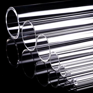 Fabrication sur mesure par le fabricant, résistant à la chaleur 1200 °   Tubes en verre de <span class=keywords><strong>quartz</strong></span>, anneau en silice fondue transparente pour MPCVD - Product Image 3