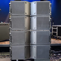 Penjualan langsung dari pabrik K208 kualitas baik Array Jalur 8 inci ganda lemari Speaker 2 arah sistem suara profesional