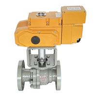 Vanne à boisseau sphérique excentrique WCB, Vanne d'eau manuelle, Raccord à bride résistant à l'usure, Haute température DN15-DN200 pour l'industrie lourde OEM