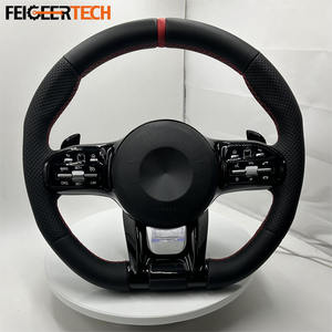 Volant nu Feigeer Tech AMG Dragonfly avec cache-klaxon en plastique pour Mercedes-Benz W204 W205 C63 E63 GLE CLA - Product Image 1