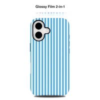 Coques de protection antichoc fines en TPU+PC couleur unie, compatibles avec iPhone 15, 16, 17, pour femmes et jeunes filles, avec protection d'appareil photo – Stock usine