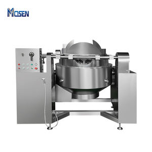 Friteuse industrielle automatique à gaz en acier inoxydable de grande capacité pour frites de banane, chips de plantain, arachides et oignons frits - Product Image 1