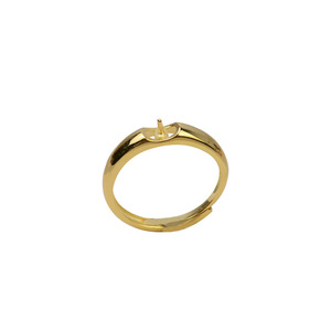 Anillo Abierto Ajustable de Plata S925 para Mujer, Joyería DIY con Perla, Talla 7-8, Anillo de Boca Abierta, 54 Accesorios de Producto Semiterminado - Product Image 5