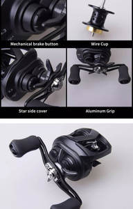 TATULA TW 80h/hl/hsl en bobine de Baitcasting <span class=keywords><strong>gauche</strong></span> <span class=keywords><strong>ou</strong></span> <span class=keywords><strong>droite</strong></span> bobine en métal 5kg Max glisser 6.3/7.1/8.1 Ratio <span class=keywords><strong>moulinet</strong></span> d'eau salée - Product Image 6