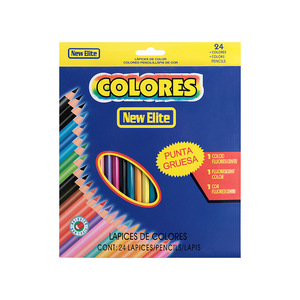 Set di Matite Colorate Y6228 per Studenti e Artisti, 12 18 24 36 48 Colori, Scatole Esagonali con Mina 1B - Product Image 6