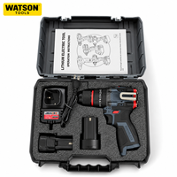 Perceuse sans fil sans balais avec batterie au lithium et mallette de transport, fournie par l'usine, OEM ODM, vente en gros