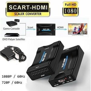 Convertisseur Scart vers HDMI 1080p 60Hz Full HD pour console de jeu, lecteur DVD, satellite - Product Image 1