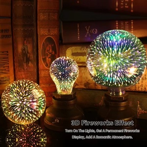LED Fireworks <b>Light</b> Bulb E27/E26 AC100-240V Heart Type Sharp Brick Star Type LED Fireworks Bulb <b>String</b> <b>Lights</b> - Product Image 6