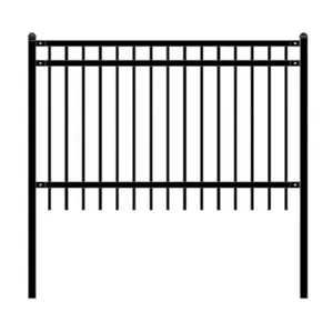 Outdoor Decoration Steel Design Wrought Garden Fence/ Wrought Iron Fence Gate Metal Customized Fencing,Trellis & Gates