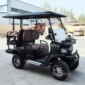 Carrito de Golf Eléctrico Todoterreno de Lujo para 4 Personas, Batería de 48V, Certificado CE, Estructura de Acero, Personalizable, para Exteriores - Product Image 3