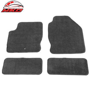 Tapis de sol pour Ford Focus 00-07, tapis avant et arrière gris 4 pièces - Velours - Product Image 1