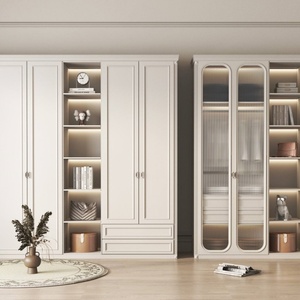 Meubles de maison de luxe haut de gamme au design moderne, armoire de chambre à coucher personnalisable avec plusieurs espaces de rangement - Product Image 4