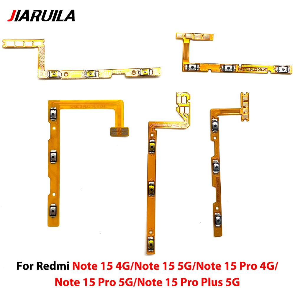 <strong>Power</strong> Volume <strong>Button</strong> <strong>Flex</strong> <strong>Cable</strong> for Redmi Note 15 Pro Plus 4G 5G Side Key Switch <strong>Flex</strong> Ribbon <strong>Replacement</strong> <strong>Repair</strong> Parts