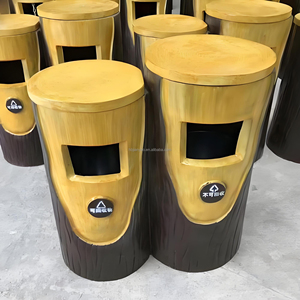 Hot Bán FRP Thùng Rác Có Thể Tùy Chỉnh Sợi Thủy Tinh Sản Phẩm Vòng Sợi Thủy Tinh Thép Thùng Rác Thùng Rác Có Thể Chất Thải <span class=keywords><strong>Bin</strong></span> - Product Image 1