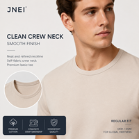 Camiseta JNEI para Hombre, 100gsm, Ultraligera, para Estar en Casa, Suave al Tacto, Transpirable, de Secado Rápido, para Viajar