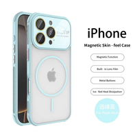 Étui de téléphone en silicone mat acrylique pour iPhone 15 14 13 2 Pro Max Plus avec protection de l'objectif de l'appareil photo, coque d'origine