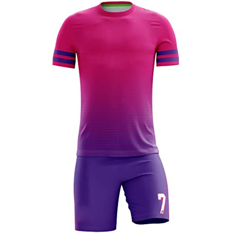 Bóng đá Kit Player phiên bản hiệu suất bóng đá mặc Set hỗ trợ bán buôn thoải mái polyester jersey Set