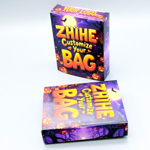 Customized High-End Gift <strong>Boxes</strong> with Recycled Materials Logo Packaging for Socks <strong>Christmas</strong> and Halloween Box Design Printing - Product Image 2