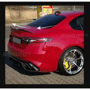 สปอยเลอร์หลังรถยนต์สำหรับ Alfa Romeo Giulia 2015+ อุปกรณ์ตกแต่งรถยนต์ ชิ้นส่วนดัดแปลงสปอยเลอร์หลังรถยนต์ - Product Image 4