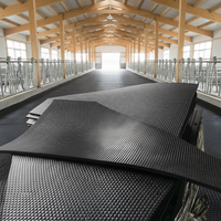 Tapis en caoutchouc stable pour chevaux et vaches, feuilles de caoutchouc de qualité supérieure