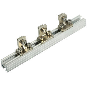 Accessoire pour profilés en aluminium pour bras robotique, bloc de connexion en L avec écrou M4, écrou à trou simple et double, bloc de fixation de quincaillerie - Product Image 1