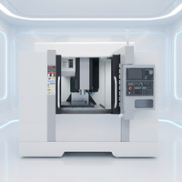 Centro de Mecanizado CNC de 3 Ejes Simultáneos con Sistema de Control Avanzado, Tamaño del Banco de Trabajo 1000*500 mm