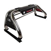 Barres de protection universelles 4x4 robustes, revêtement en poudre, acier inoxydable, compatibles avec les camions Tacoma NP300 Hilux Ranger