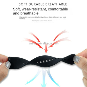 Cinturini in Gomma Regolabili 16 18mm 20 22mm con Logo Personalizzato, Cinturino in Silicone per <span class=keywords><strong>Huawei</strong></span> <span class=keywords><strong>GT3</strong></span> - Product Image 5