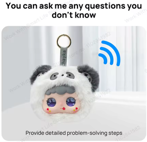 2026 New Smart AI Plush Robot w/<b>LED</b> Eyes & Voice <b>Control</b>,Interactive Smart Toy USB Rechargeable Companion Gifts/Smart Home - Product Image 4