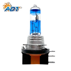 ADT H15 ไฟหน้ารถฮาโลเจนหลอดไฟขับขี่แบบลำแสงสูง/ต่ำ 15/55W DC 12V สีขาว - Product Image 1