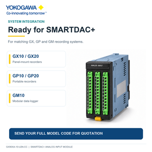 Módulo Registrador Sin Papel de Alta Precisión Yokogawa GX90XA-10-U2N-CC, Registrador de Datos de 10 Canales, Comunicación Ethernet, IP30 - Product Image 4