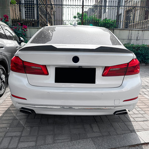 Aileron arrière BMW en fibre de carbone, texture Ducktail, pour coffre, compatible avec les modèles Série 5 G30 2018-2023 PSM - Product Image 2