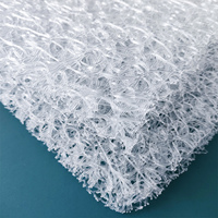 Matelas de coussin en fibre d'air POE polymère 4D respirant à haute élasticité, matériau de remplissage pour coussin d'insertion d'oreiller