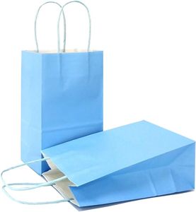 Sac de shopping de mariage en papier kraft épais avec poignée, vente chaude en usine - Product Image 1