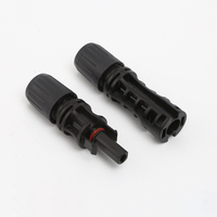 1000V 4mm Y-Typ Fünfwege-Solarpanel-Kabelverbinder 3:1 Parallel-Verteilerstecker Verzinnte Kupferkontakte Männlich/Weiblich PC