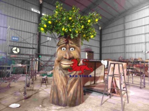 Citronnier animatronique parlant à vendre – Modèle d'arbre interactif parlant pour la décoration de parcs à thème et centres commerciaux - Product Image 2
