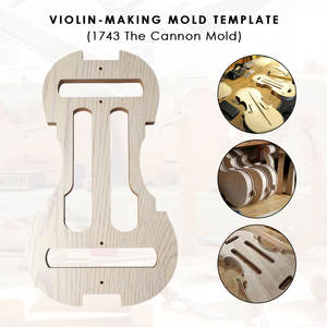 Violon faisant moule <span class=keywords><strong>Guarneri</strong></span> <span class=keywords><strong>Cannone</strong></span> modèle moule intérieur Cremona Cannon 1743 violons faits à la main bricolage Voilins Makers - Product Image 3