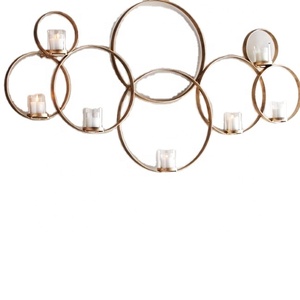 Ring Wall <b>Sconces</b> <b>Candle</b> Holder - Product Image 2