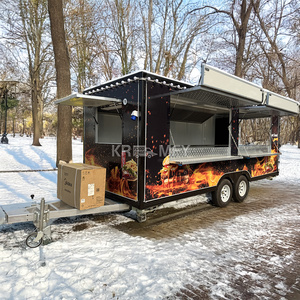 2025 Good <b>Design</b> For Sale Ghana Snack Trailer Food Truck Ice Cream Pizza Cart - Product Image 4