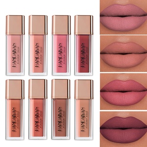 Quick-Dry Matte Lip Glaze 8 Non-Stick Non-Fading Colors Lip Gloss Vegan Mineral Wholesale <strong>Handaiyan</strong> <strong>Lipstick</strong> - Product Image 2