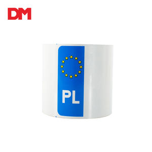 Film de <span class=keywords><strong>plaque</strong></span> d'<span class=keywords><strong>immatriculation</strong></span> de voiture en matériau réfléchissant acrylique, auto-adhésif, feuille de <span class=keywords><strong>plaque</strong></span> d'<span class=keywords><strong>immatriculation</strong></span> ISO7591 - Product Image 4